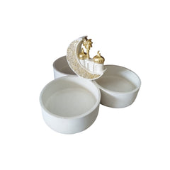 "Ramadan Mubarak" Trinket & Date Dishes