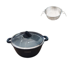 Dosthoff Multi-Purpose Deep Fryer with Glass Lid & Basket