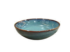 Emerald Glazed Bowl – 29 cm / 21.5 cm