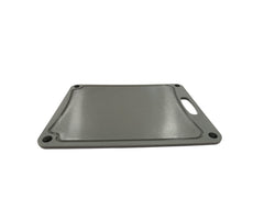 Plastic Cutting Board with Juice Groove & Non-Slip Feet