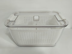 Multifunctional Fridge Storage Box with Lid