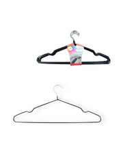 Metal Coated Silicone Hanger – Anti-Slip Design (Set of 5 pcs)