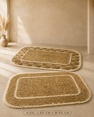 Handwoven Natural Fiber Rug
