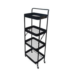 4-Tier Iron Storage Rack white background
