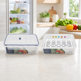 Double-Lock Food Storage Container with Drain Tray – 4200 ml