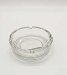 Clear Glass Ashtray – 10 cm