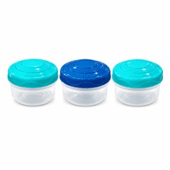 Sistema Mini Snack Containers 130ml Set of 3 - طقم علب سناك سيستيما الصغيرة 130مل 3 قطع