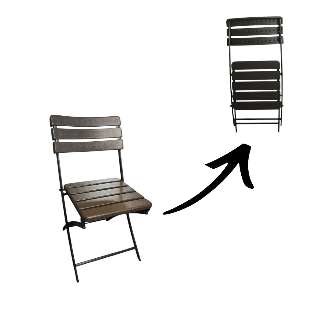 Stylish & Compact Folding Bistro Chair