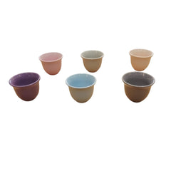 Colorful Coffee Cup Set (12pcs)
