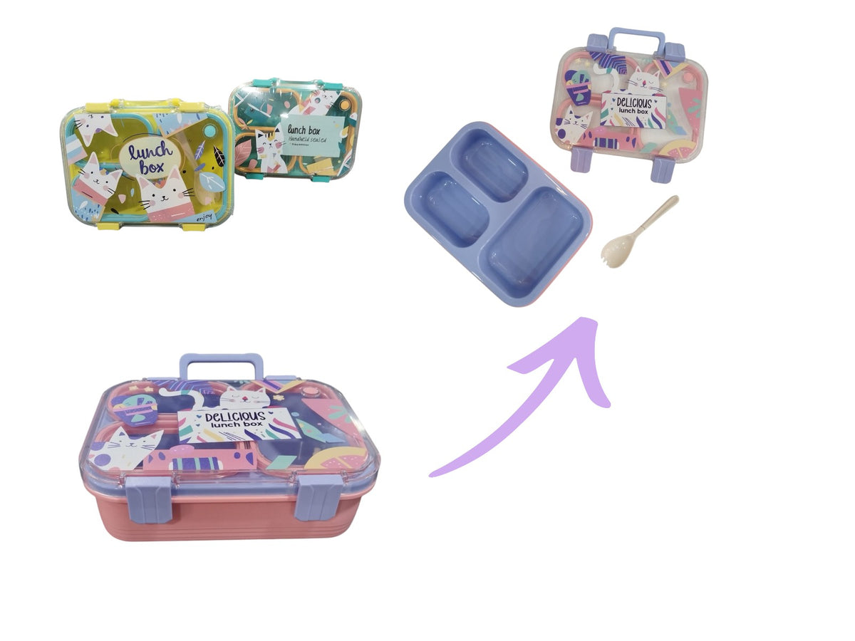 Kids Cartoon Lunch Box