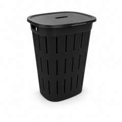 سلة غسيل ترندي مع غطاء | Trendy Laundry Hamper with Lid