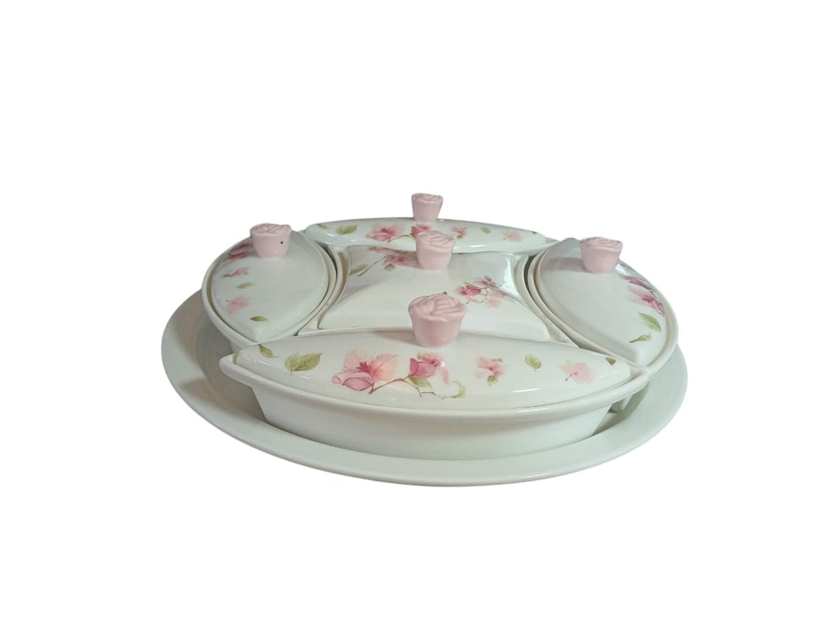 Divided Plate With Lid