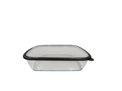 Glass Food Storage Container with Plastic Lid