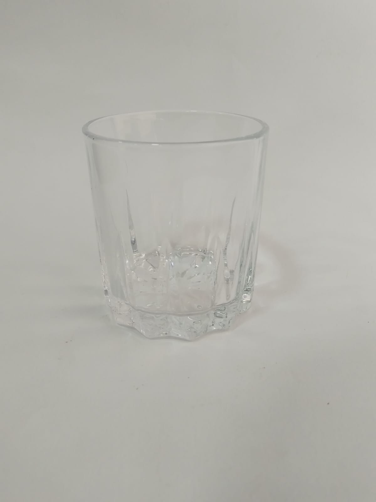 Faceted Glass Tumbler –  6 PCS