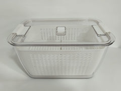 Multifunctional Fridge Storage Box with Lid