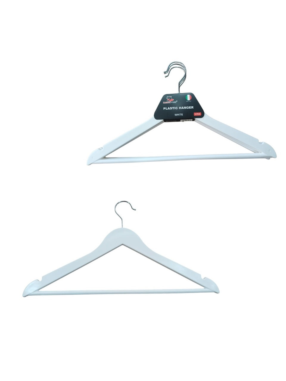 Plastic Clothes Hangers – Set of 3 pcs