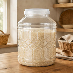 برطمان بلاستيك خلية النحل - Honeycomb Plastic Jar