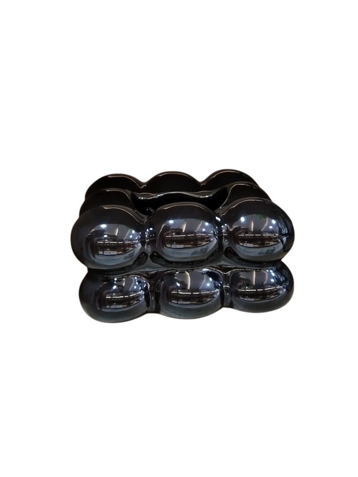 Ceramic Tissue Box Holder – Bubble