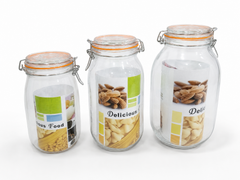 Glass Storage Jar