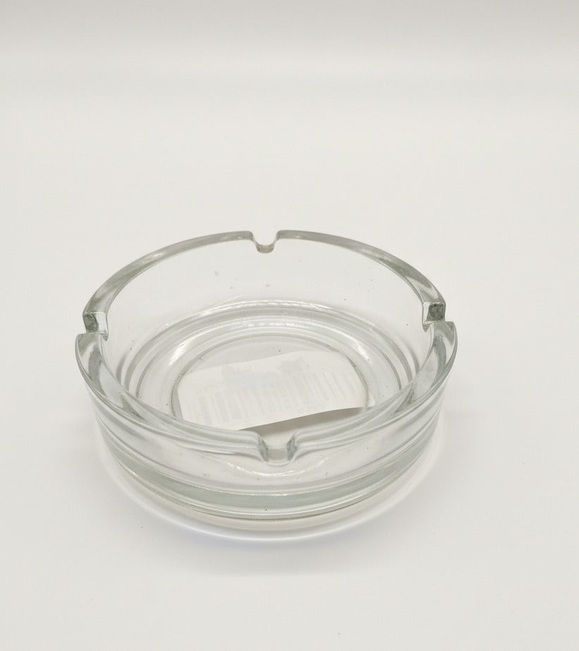 Clear Glass Ashtray – 10 cm