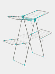 منشر غسيل حديد طبقتين RAIZAL مقاس 60 × 150 | RAIZAL Two-Tier Iron Clothes Drying Rack 60 × 150