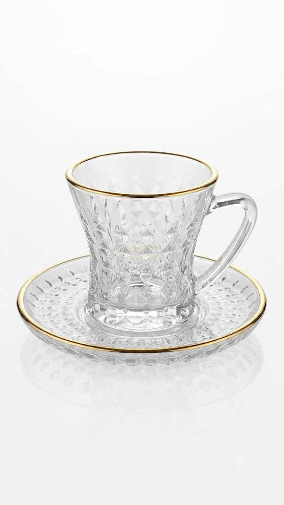 TEA CUP SET 6PCS