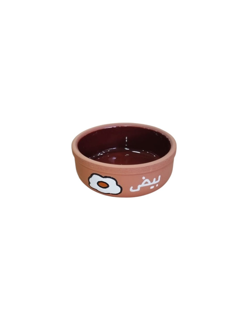 Hand-Painted Clay Bowl