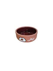 Hand-Painted Clay Bowl
