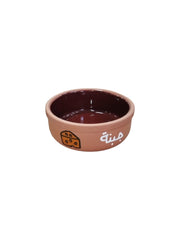 Hand-Painted Clay Bowl