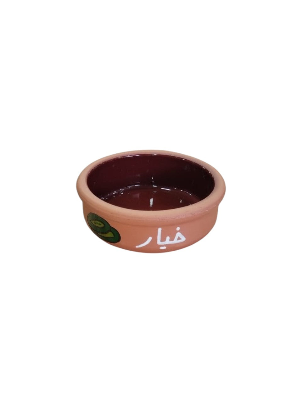 Hand-Painted Clay Bowl