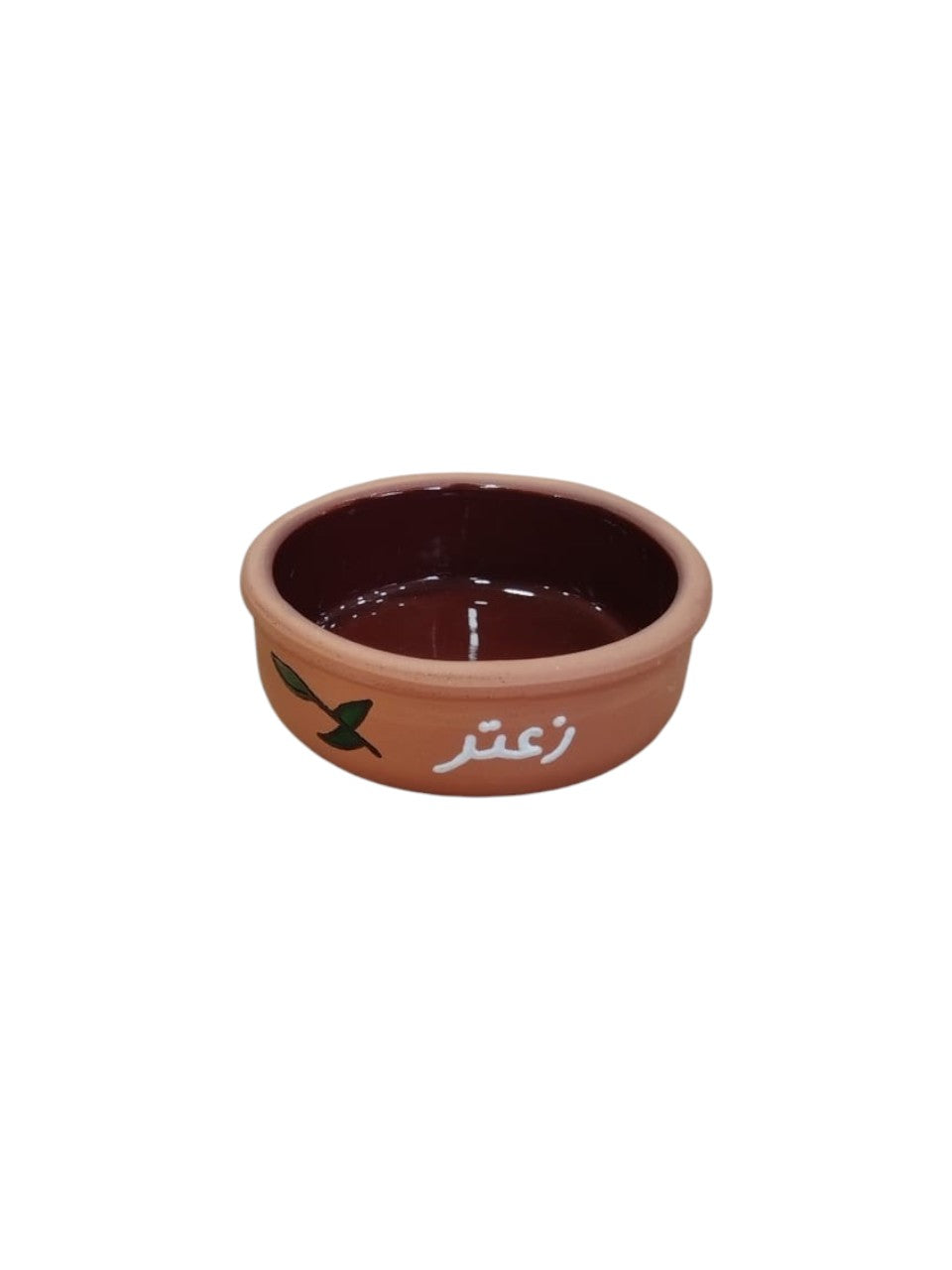 Hand-Painted Clay Bowl