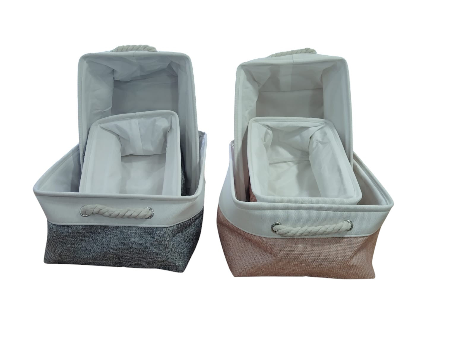 Fabric Storage Basket Set (3 Sizes)