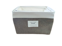 Fabric Storage Basket Set (Tall – 3 Sizes)